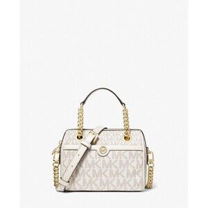 MICHAEL KORS BLAIRE XS DUFFLE CROSSBODY BAG MK DAHLIA GRAPEFRUIT